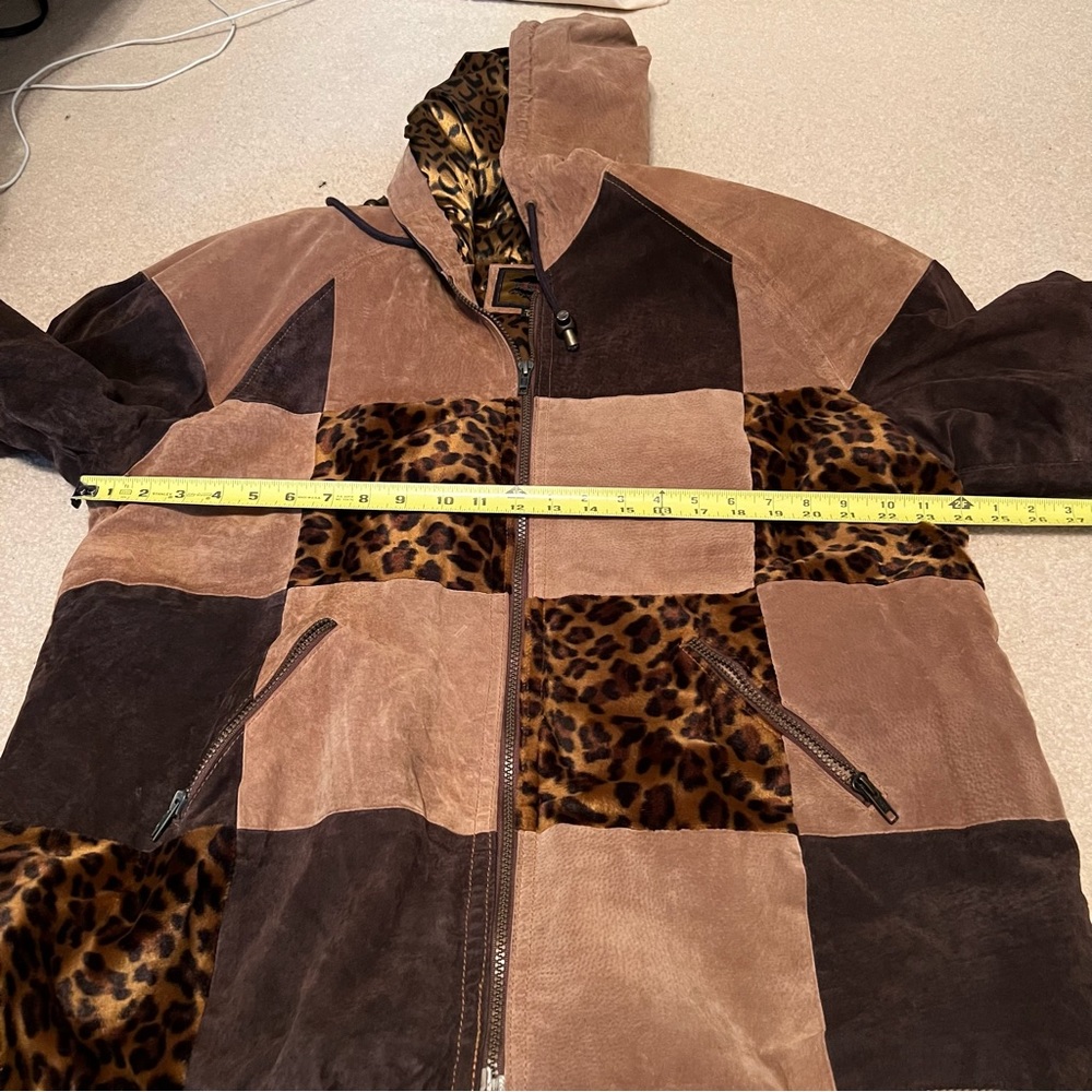 Vintage Suede Patchwork Jacket - image 6